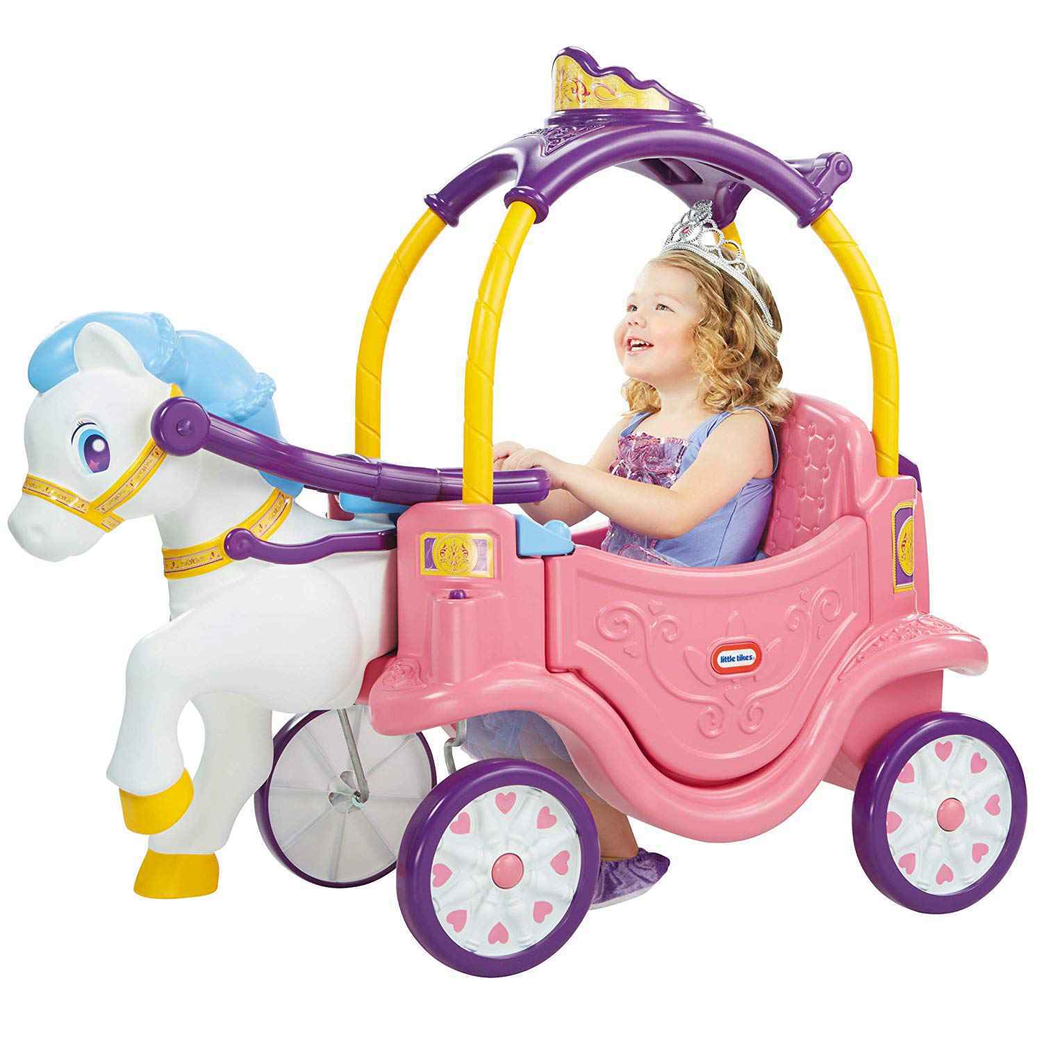 little tikes princess horse and carriage