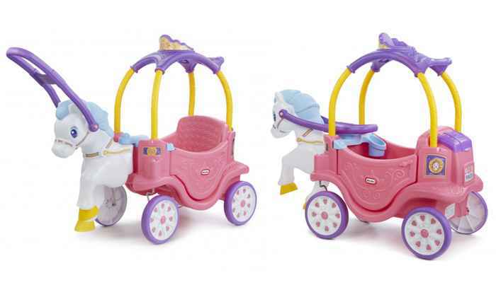 little tikes princess horse and carriage