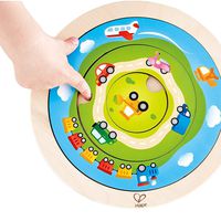 Hape 2-in-1 Spinning Transport Puzzle