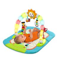Bright Starts 2-in-1 Laugh & Lights Activity Gym & Saucer