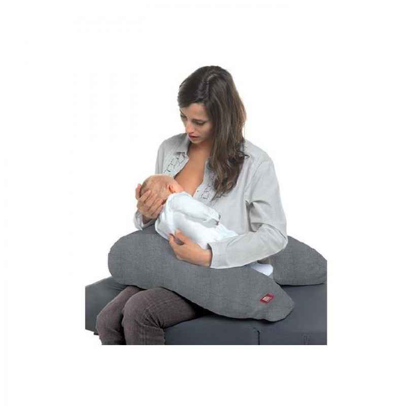 Red Castle Big Flopsy Maternity & Nursing Pillow - Chambray Blue