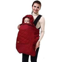 Bebamour Universal Hoodie All Season Carrier Cover for Baby Carrier - Red