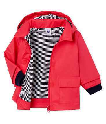 Petit Bateau - Kids Iconic Raincoat - Red (3 Years Old)
