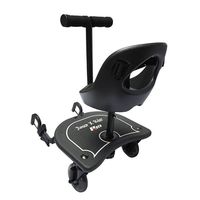Junior X Rider Double Tandem Stroller Board - Black