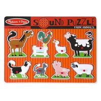 Melissa & Doug - Farm Animals Sound Puzzle
