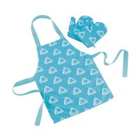 ELC Apron and Oven Gloves - Turquoise