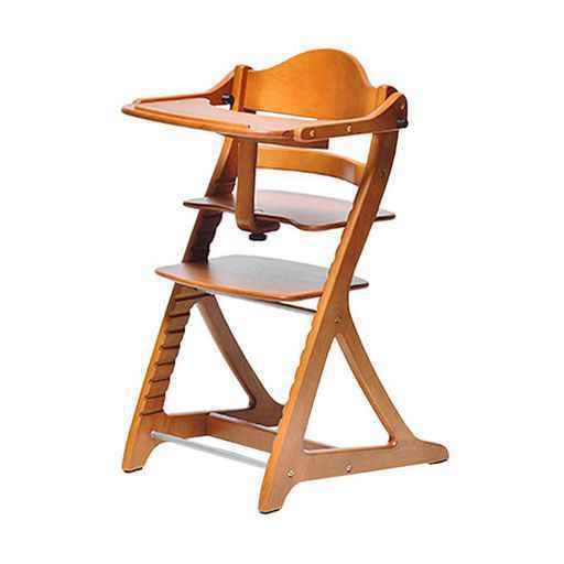 Yamatoya Tatameru High Chair - Light Brown