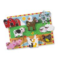 Melissa & Doug Chunky Puzzle - Farm Animals