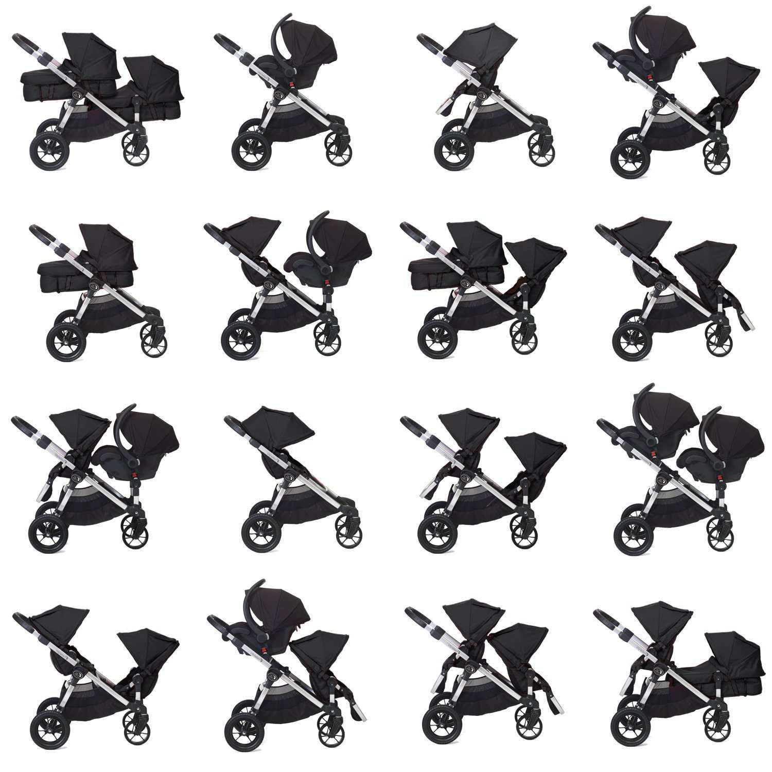 baby jogger select double stroller