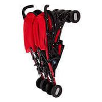 Chicco Ecco Twin Stroller - Red Black