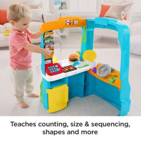 fisher price laugh & learn food truck