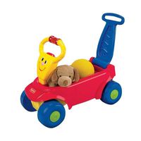 Fisher-Price 2-in-1 Wagon Rider Ride-On - Red