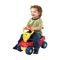 Fisher-Price 2-in-1 Wagon Rider Ride-On - Red