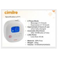 Cimilre Cimiflo F1 - Electric Breast Pump Double Pumping