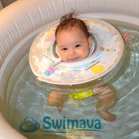 Swimava G1 Starter Baby Floatie - Ivory Boat