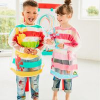 ELC Striped Apron 3-6 years