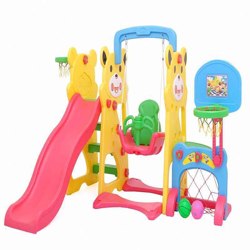 Sewa Labeille Panda 4in1 Slide Swing Grow Activity 